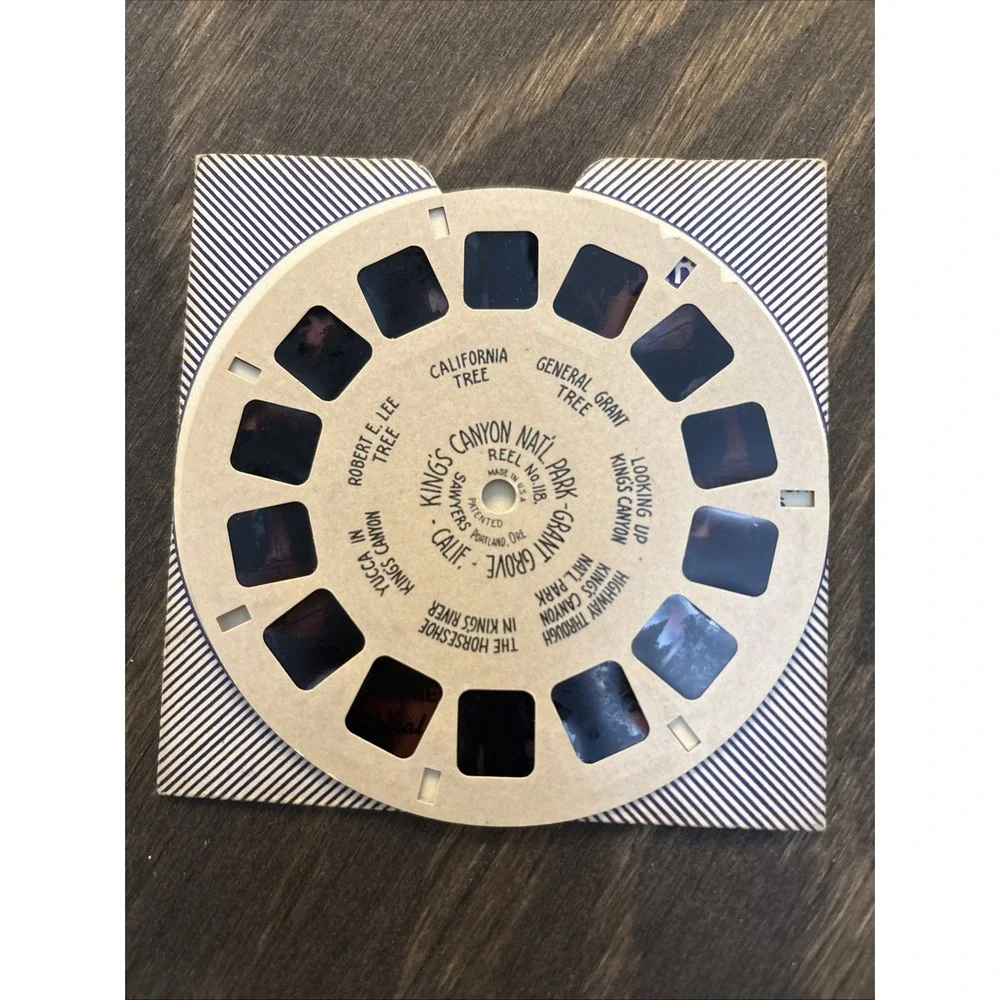 Lot Of 10 Vintage Sawyer's View Master Reels, 7 More Wonders Of The World